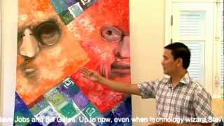 Video Doctor  Nguyễn Đức Tiến introduce paiting The Disciplines